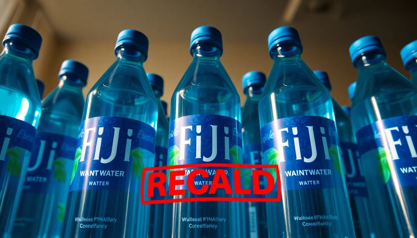 FDA Recalls Fiji Water: Key Insights on Contamination of 1.9 Million Bottles