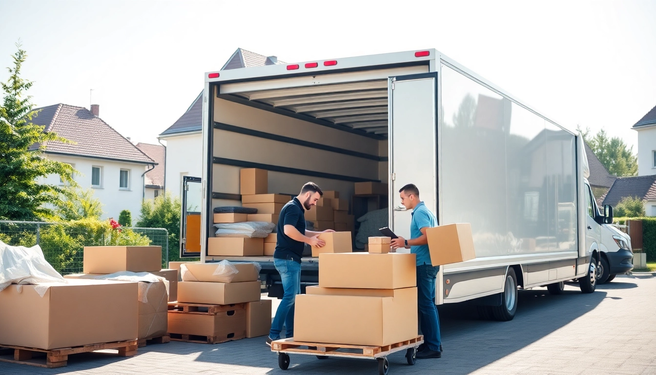 Expert Umzug Nürnberg team efficiently relocating furniture during a professional move.