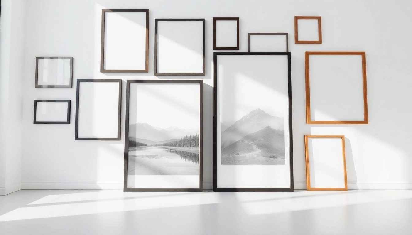 Elevate Your Space with Modern Design Picture Frames for Any Room