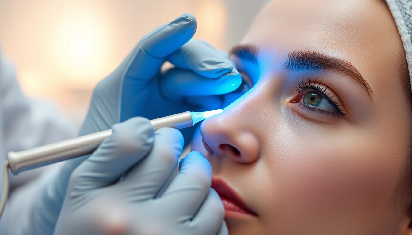 Patient undergoing a Botox-Zürich treatment, highlighted for its relaxing and professional environment.