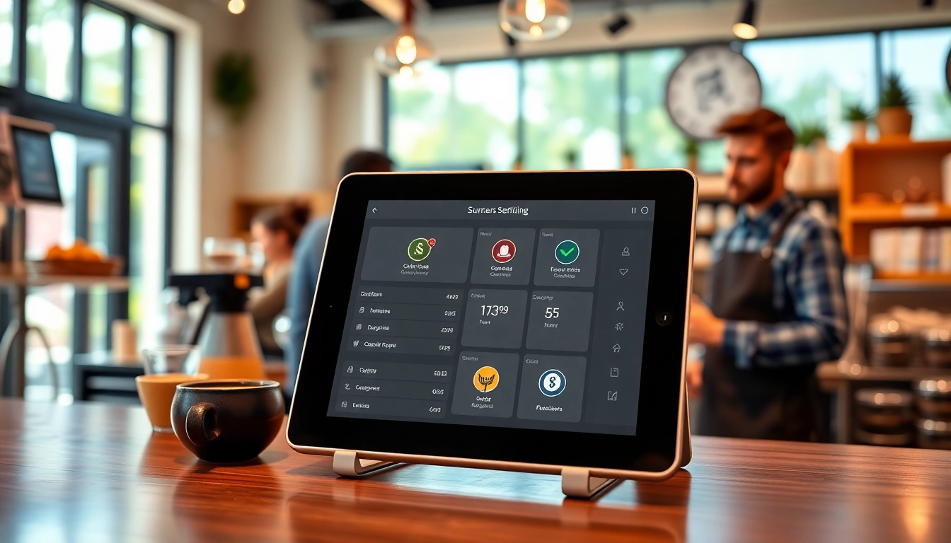 Manage transactions effectively with POS Membership Software in a vibrant coffee shop.