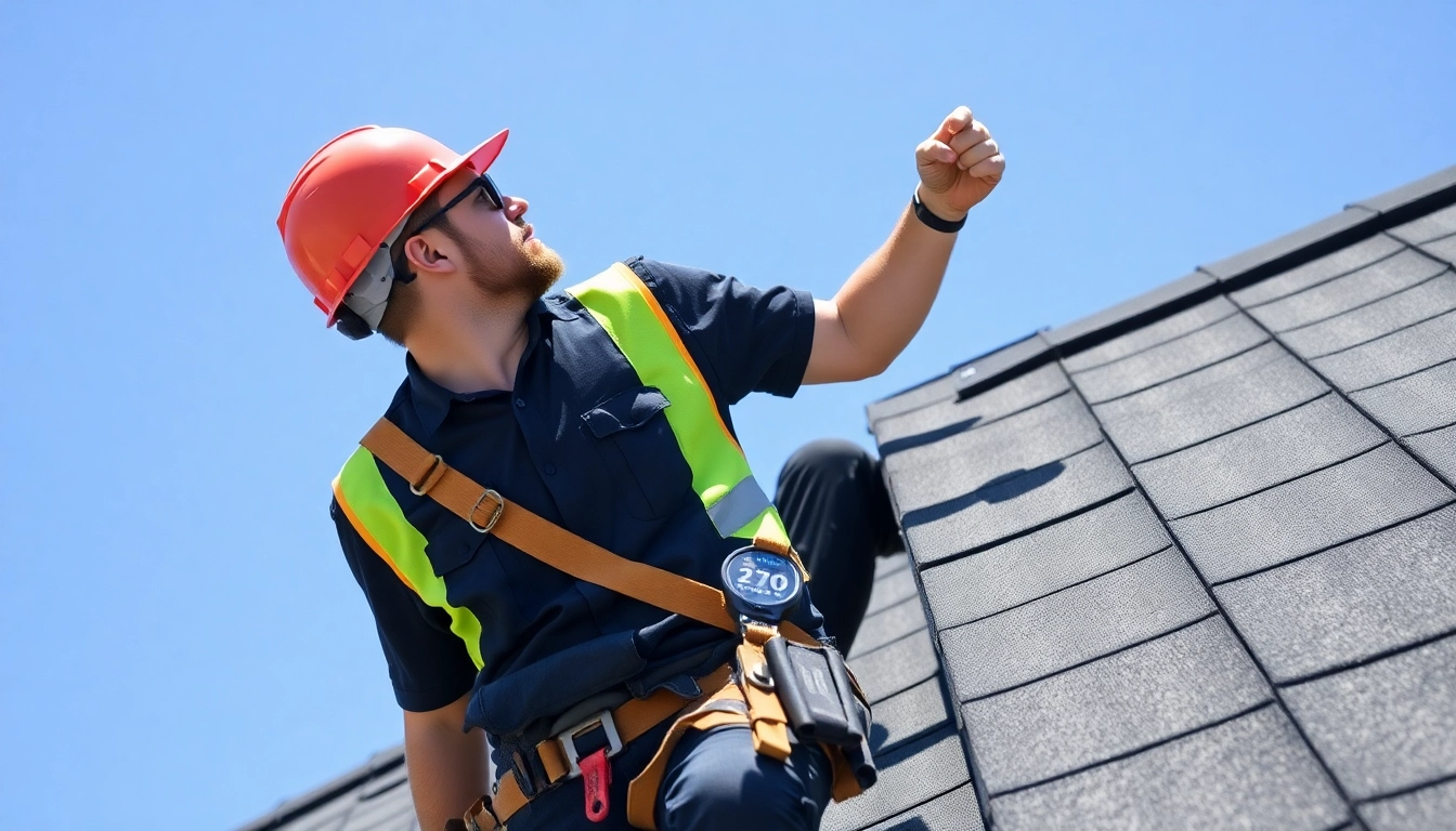 Inspecting commercial roofing services for quality assurance and safety features in South East London.