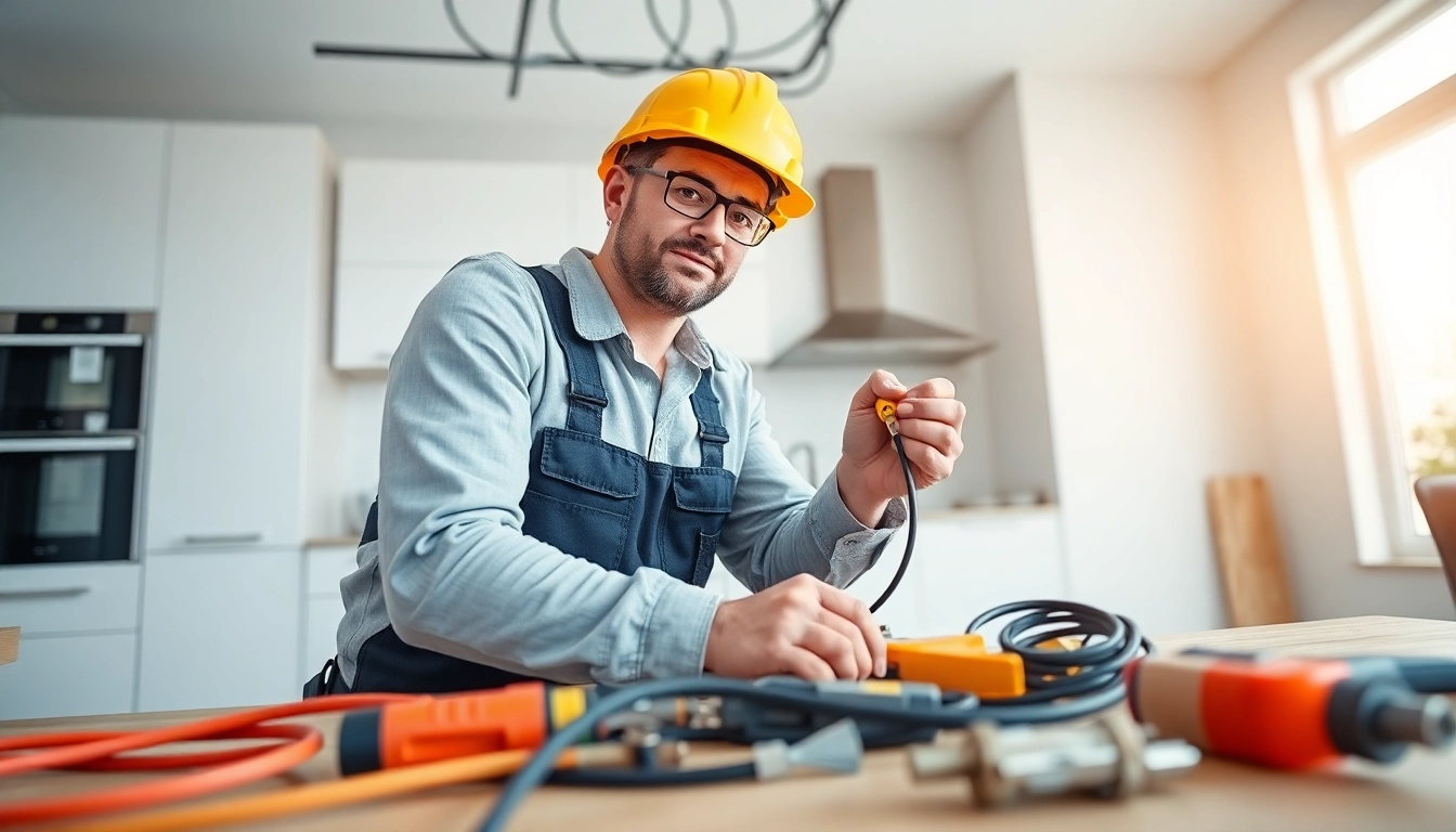 Providing Electrical Service through professional installation and expert guidance to enhance home safety.
