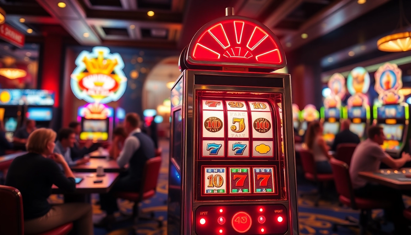 Menangkan hadiah besar dengan mesin Dumdum 4D slot yang berkilauan di kasino.