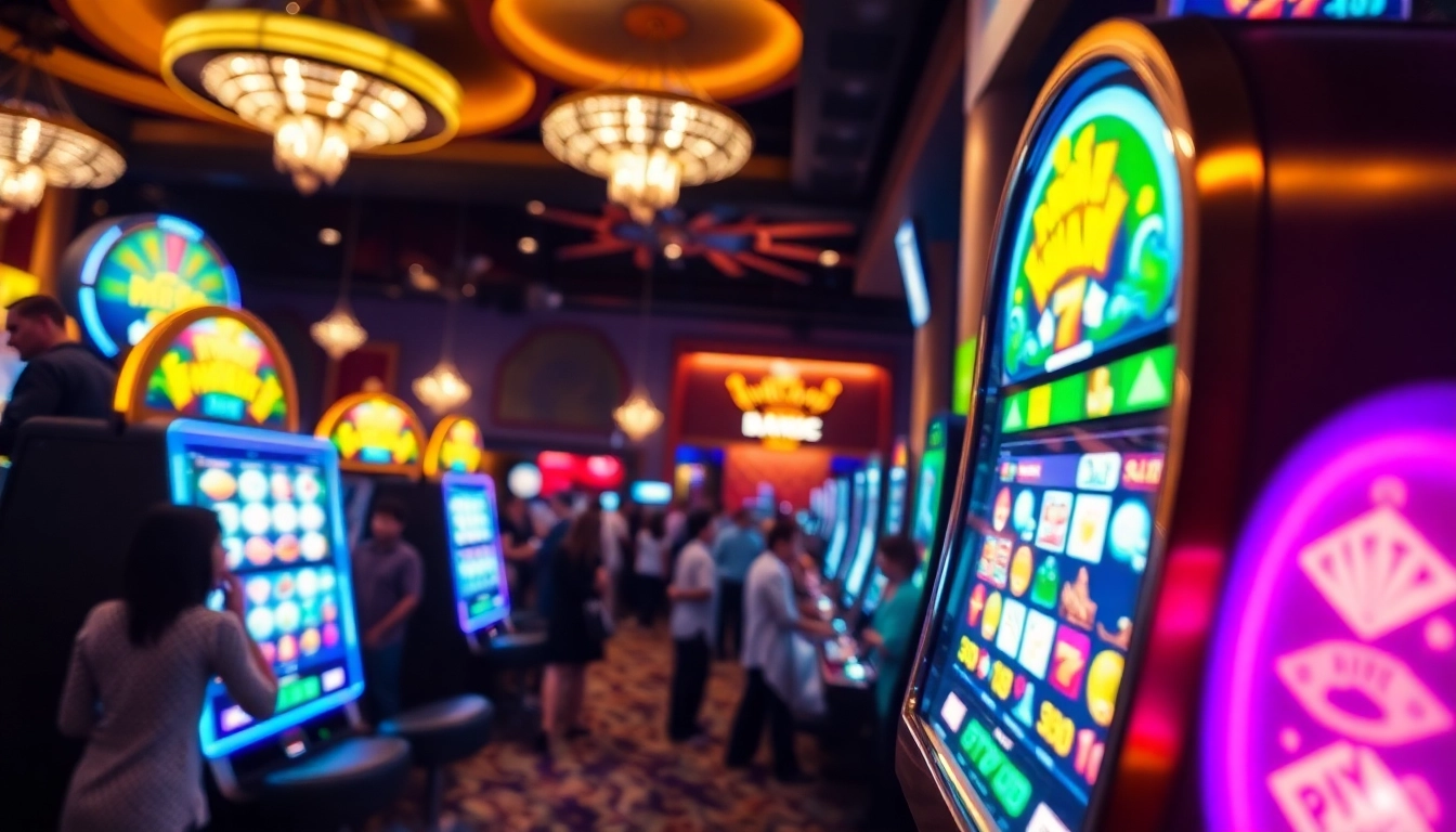 Rupiah126 slot machine engaging players in a lively casino atmosphere.