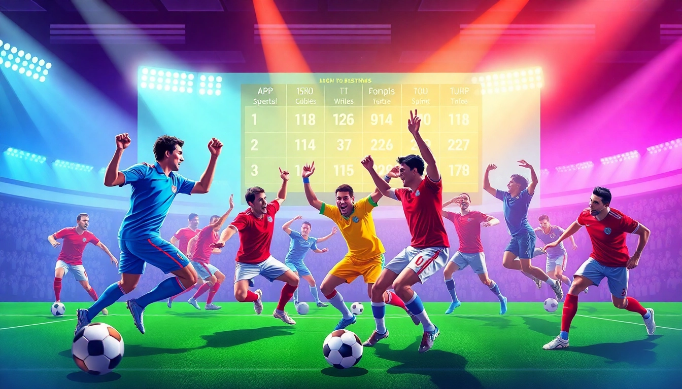 Engage in situs judi bola with an exciting online betting scene filled with soccer action and vibrant celebrations.