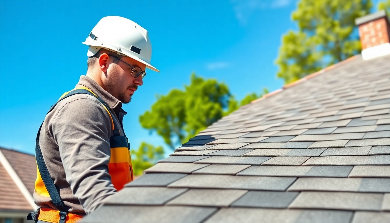 Roof maintenance in Arnhem being performed by a technician highlighting dakonderhoud arnhem.