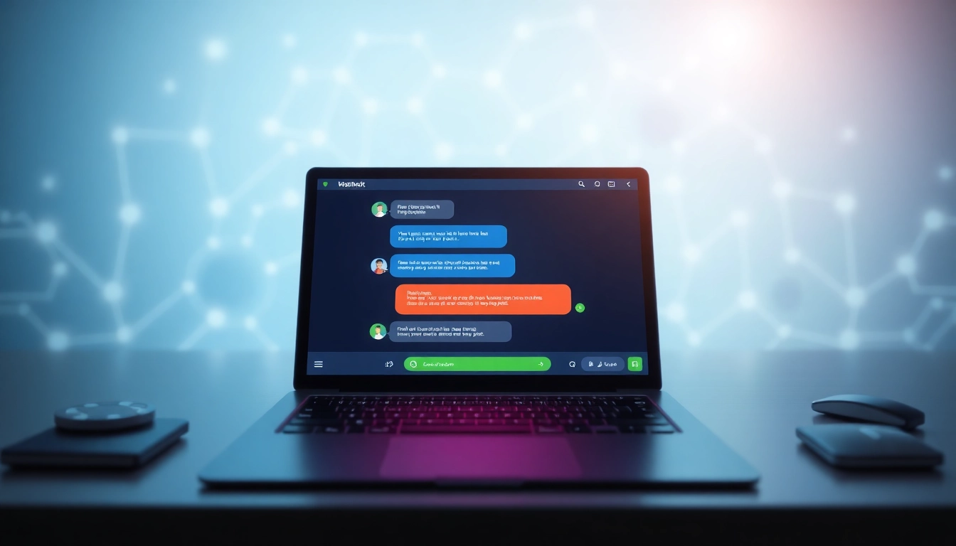 Engage users with a dynamic website chatbot interface that enhances customer interaction.