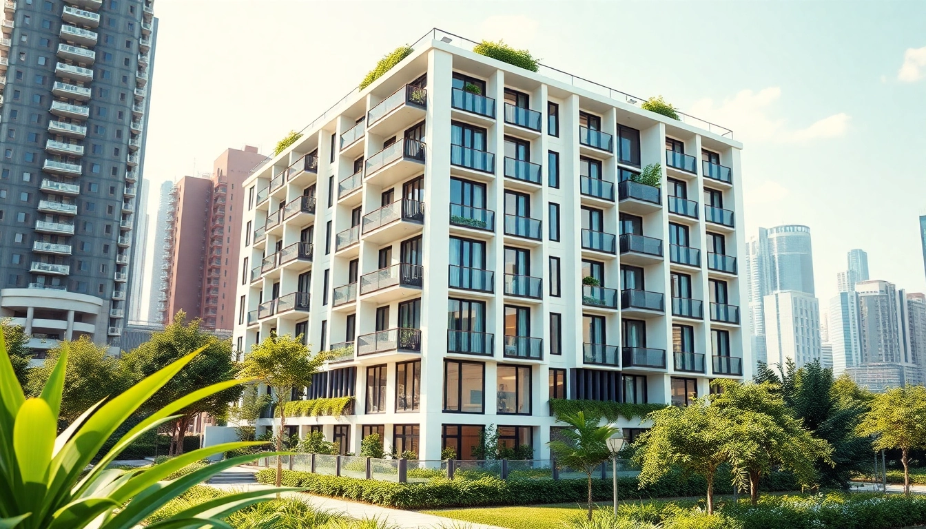 Erstellen Sie beeindruckende architektur visualisierung für beeindruckende Wohnprojekte.