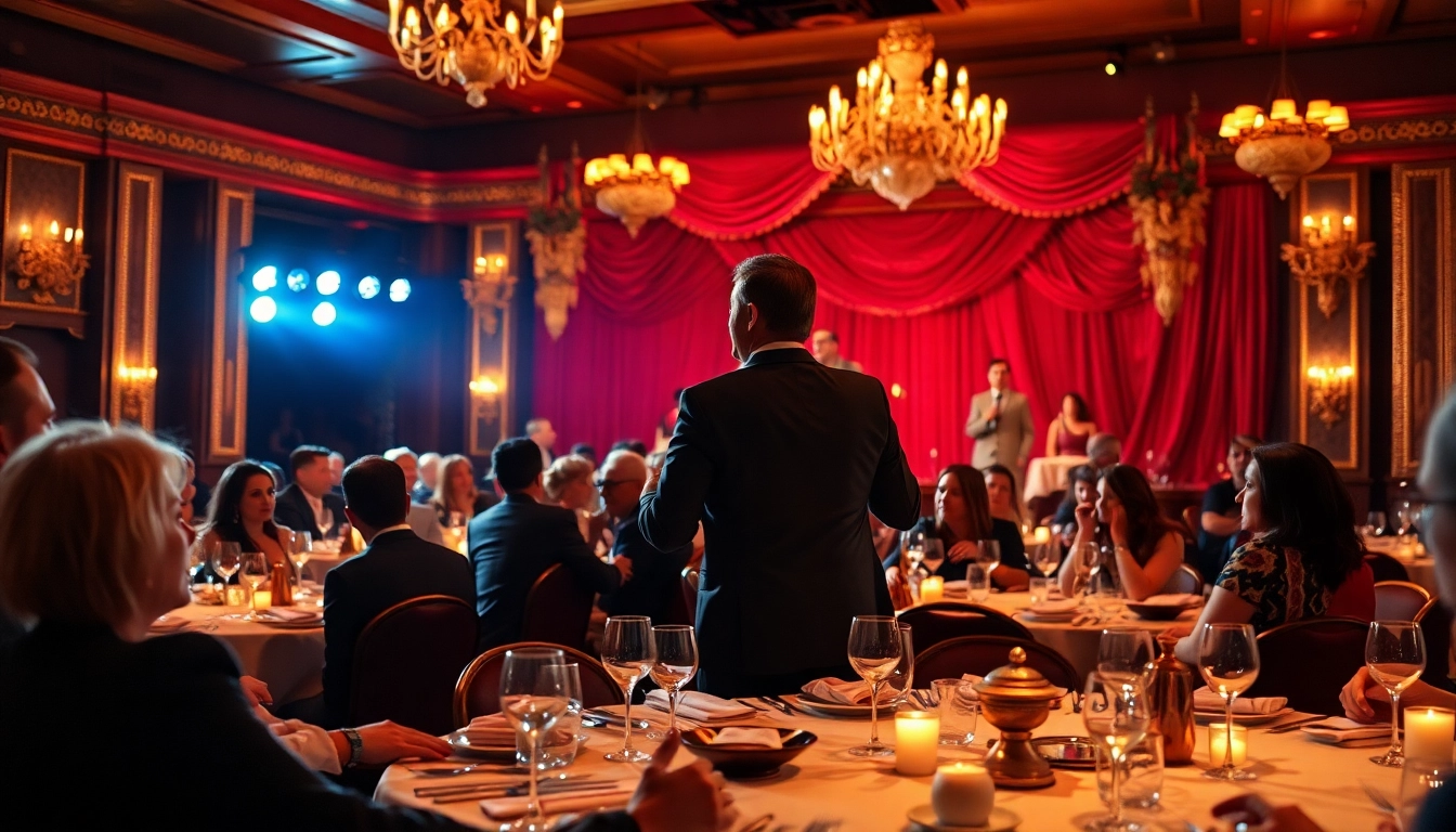 Experience the excitement of dinner theater las vegas with captivating performances and elegant dining.